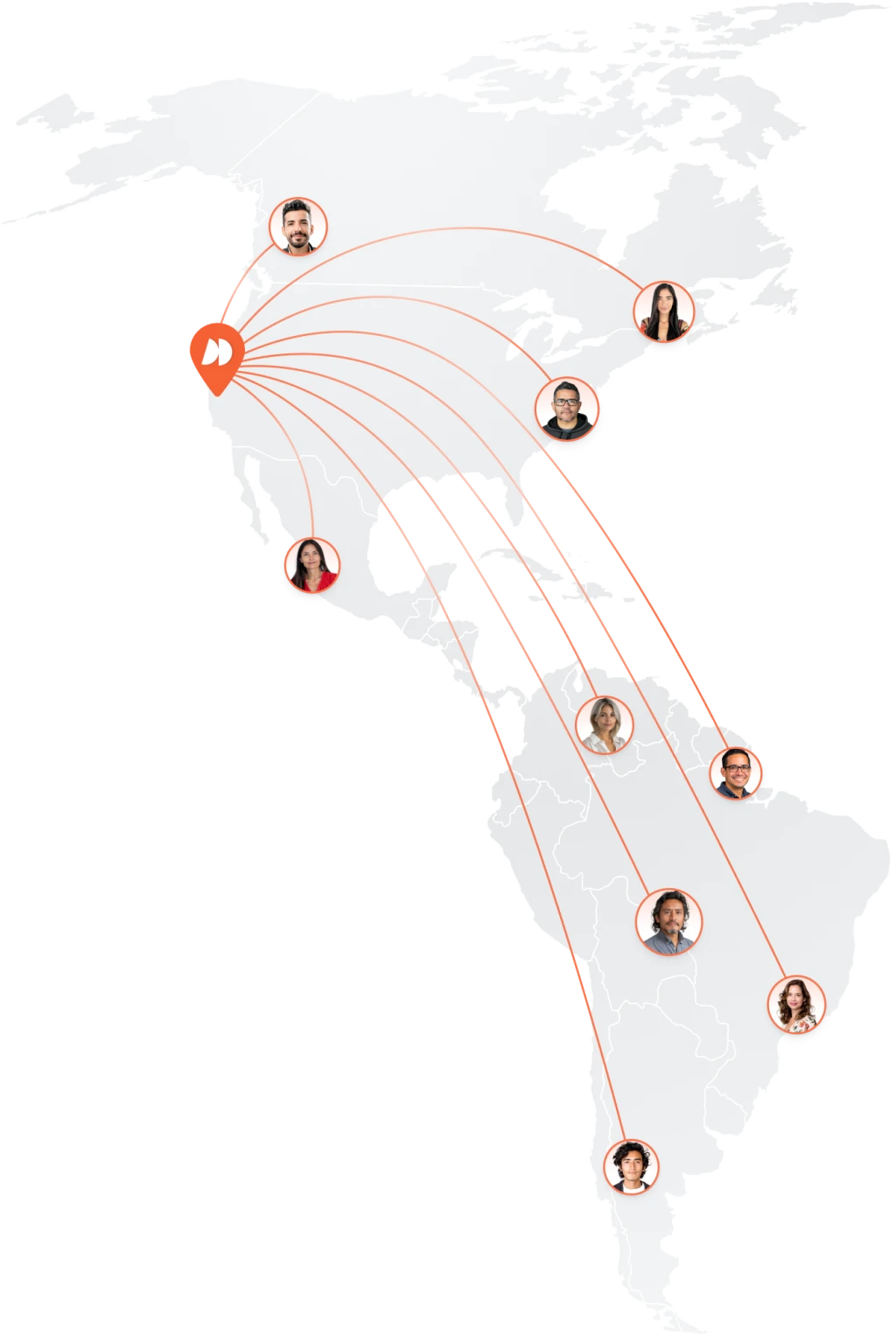 Global Reach Map